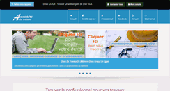 Desktop Screenshot of annuaire-des-artisans.fr