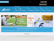 Tablet Screenshot of annuaire-des-artisans.fr